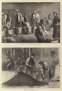 Sketches at a Tea Warehouse by English School