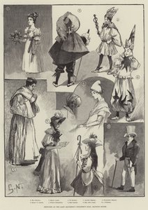 Sketches at the Lady Mayoress