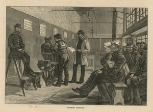 Sketches in Clerkenwell House of Correction by English School
