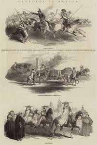 Sketches in Mexico by English School
