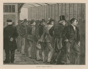 Sketches in Newgate by English School