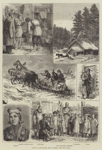 Sketches of Popular Life in Russia by English School