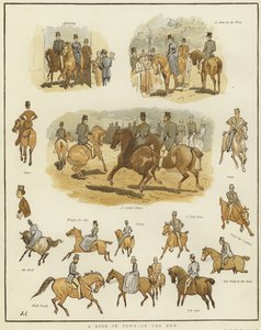 Sketches on horseback