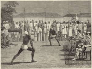 Sketches with a Bombay native regiment by English School