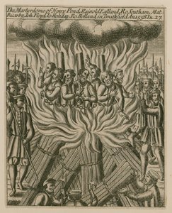 Smithfield Martyrs by English School