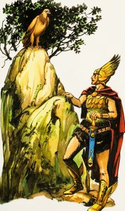 Soldier with Eagle