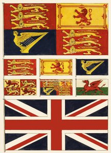 Some flags of Great Britain