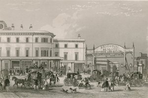 South Eastern Railway Station, London Bridge by English School