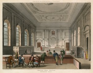 South Sea House, London, divided hall