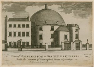 Spa Fields Chapel, Clerkenwell by English School