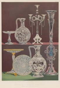 Specimens of Engraved Glass by English School