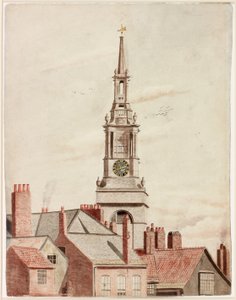 Spire of All Saints Parish Church by English School