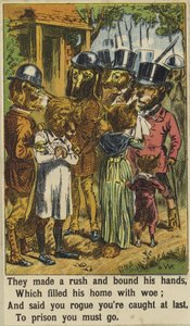 Squire Bull and the Fox by English School