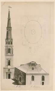 St Antholin, London by English School