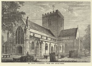St Asaph Cathedral, from the South-West by English School