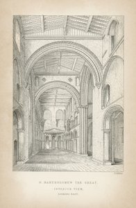 Saint Bartholomew the Great by English School