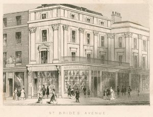 St Brides Avenue, Fleet Street, London by English School