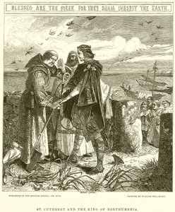St. Cuthbert and the King of Northumbria