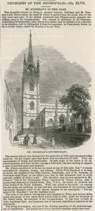 St Dunstan in the East by English School