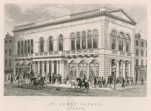 St. James Bazaar, London by English School