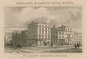 St Jamess Royal Hotel, St Jamess Street, London
