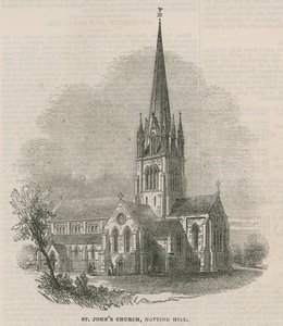 St Johns Church, Notting Hill, London by English School