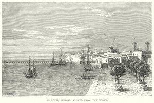 St Louis, Senegal, Viewed from the North