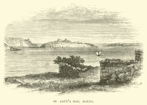 St Pauls Bay, Malta by English School