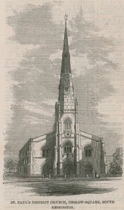 St Pauls District Church, Onslow Square, South Kensington by English School