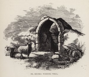 St Roche, Wishing Well (engraving)