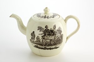Staffordshire Wedgwood teapot, c.1775-85
