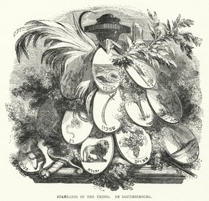 Standards of the Tribes, De Loutherbourg by English School