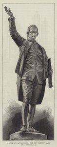 Statue of Captain Cook, for New South Wales, by T Woolner, RA