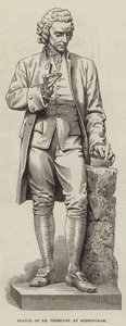 Statue of Dr Priestley at Birmingham