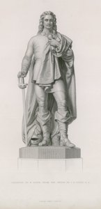 Statue of John Hampden by English School