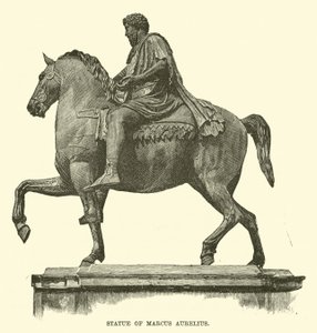 Statue of Marcus Aurelius by English School