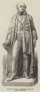 Statue of Mr J Ramsden, Mayor of Barrow-in-Furness