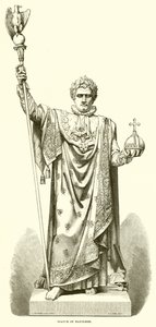 Statue of Napoleon by English School