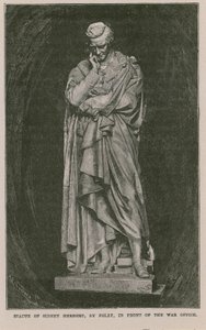 Statue of Sidney Herbert by English School