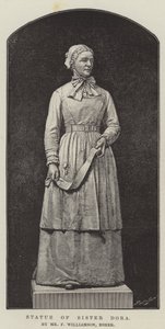 Statue of Sister Dora, by Mr F Williamson, Esher by English School