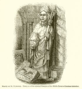 Statue of St. Cuthbert