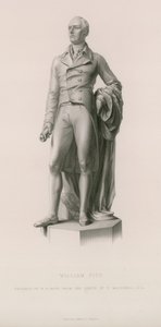 Statue of William Pitt by English School