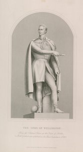 Statue of the Duke of Wellington by English School