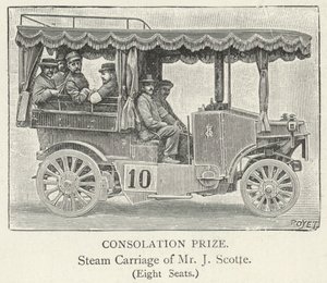 Steam Carriage of Mr J Scotte by English School