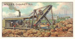 Steam Shovel at Work