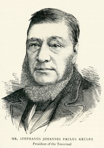 Stephanus Johannes Paulus Kruger (1825-1904) Illustration for The Graphic by English School