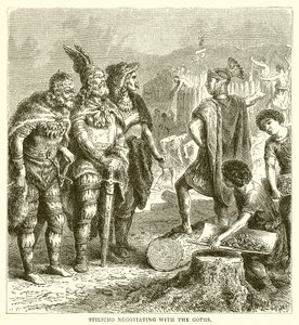 Stilicho Negotiating with the Goths