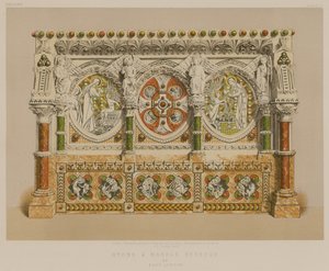 Stone and Marble Reredos by Earp, London
