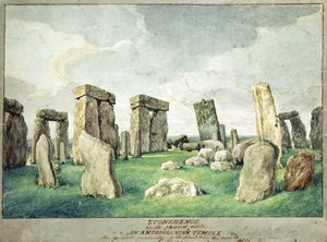 Stonehenge in its Present State, an Antediluvian Temple, 1821