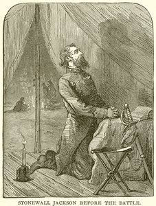 Stonewall Jackson before the Battle